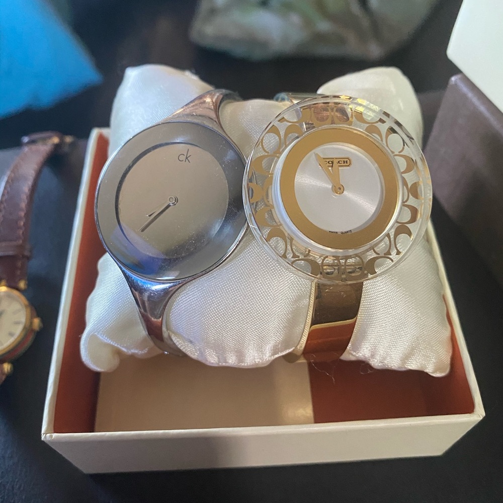 Coach bracelet watch